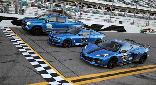 2023 Daytona 500 Silverado_Camaro Pace Cars_500
