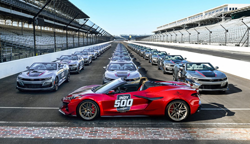 2023 Indy 500 Pace and Event Cars